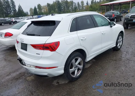 2021 Audi Q3 Premium 40 Tfsi Quattro Tiptronic из США, поврежденный, VIN WA1AUCF38M1094036